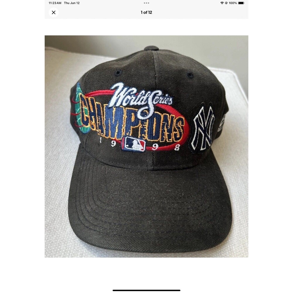 New York Yankees Hat/Cap Snapback 1998 World Series Champions NewEra MLB Vintage